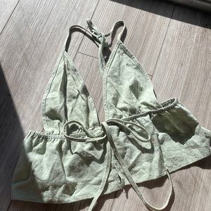 Open back top from shein